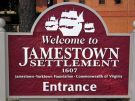 Wejcie na teren historycznego pomnika Jamestown